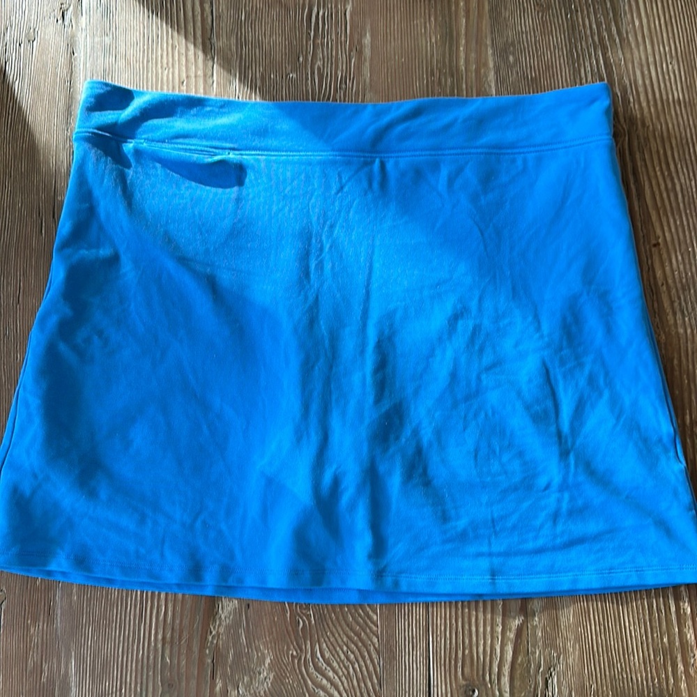 Blue Adidas ClimaLite athletic Skort size 12